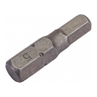 Вставка-бита 1/4"DR шестигранная, H5, 25 мм Ombra 514250