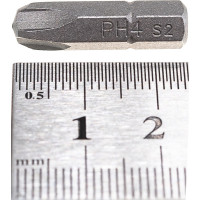 Вставка-бита 1/4"DR крестовая, РН4, 25 мм Ombra 514404