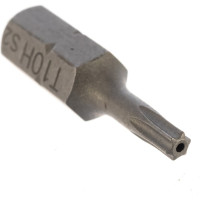 Вставка-бита 1/4"DR T-TORX, T10H, 25 мм Ombra 514810