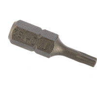 Вставка-бита 1/4"DR T-TORX, T10H, 25 мм Ombra 514810