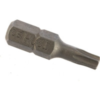 Вставка-бита 1/4"DR T-TORX, T20H, 25 мм Ombra 514820