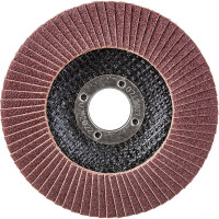 Диск шлифовальный лепестковый торцевой AFD115P100 (115х22.2 мм; Р100; 1 шт.) Thorvik 52383