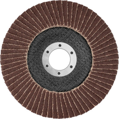 Круг лепестковый торцевой КЛТ-2 (125х22.2 мм; Р40) Без бренда 740837