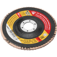 Круг лепестковый торцевой КЛТ-2 (125х22.2 мм; Р40) Без бренда 740837