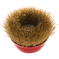 Щетка-крацовка для УШМ, "чашка", М14, 75 мм РемоКолор 45-1-003