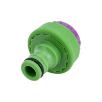 Адаптер внешний для шлангов 1/2"-3/4", пластик с резиновым покрытием 30/240 DON GAZON 096-5812 42323