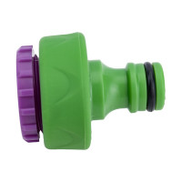 Адаптер внешний для шлангов 1/2"-3/4", пластик с резиновым покрытием 30/240 DON GAZON 096-5812 42323