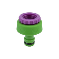 Адаптер внешний для шлангов 1/2"-3/4", пластик с резиновым покрытием 30/240 DON GAZON 096-5812 42323