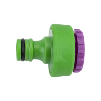 Адаптер внешний для шлангов 1/2"-3/4", пластик с резиновым покрытием 30/240 DON GAZON 096-5812 42323