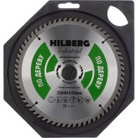 Диск пильный Hilberg Industrial Дерево 230x30x64Т HW232