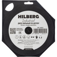 Диск пильный Hilberg Industrial Дерево 210x30x60Т HW212