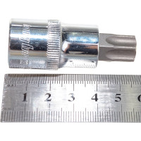 Насадка торцевая 1/2" DR с вставкой-битой TORX, Т60 Ombra 112960 55598