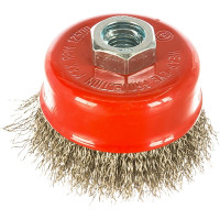 Щетка чашечная Эксперт № 503 для УШМ (проволока из нержавеющей стали, 75 мм, М14) Профоснастка 20801003