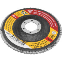 Круг лепестковый торцевой КЛТ-1 (115x22.2 мм; Р40) Без бренда 74001