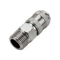 Быстроразъем пневматический Эврика с клапаном с наружной резьбой 1/2 ER-SE1-4SM 935762