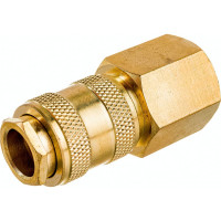 Быстроразъем пневматический Эврика с клапаном с внутренней резьбой 1/2 ER-BSE1-4SF 935734