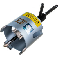 Коронка алмазная по бетону Hilberg 72 мм Laser HM202