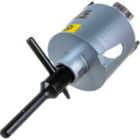Коронка алмазная по бетону Hilberg 72 мм Laser HM202