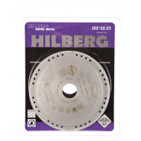 Диск алмазный отрезной Hilberg 125x22.23 Super Metal Correct Cut 502125