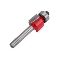 Фреза полукруглая вогнутая с подшипником (16.7х12.7х54.9 мм; R2 мм; Z2; хвостовик 6 мм) FREUD PRO 34-10106