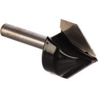 Фреза пазовая галтельная V-образная серия 1004 (32x32 мм; угол 90 град; хвостовик 8 мм) Росомаха 800405