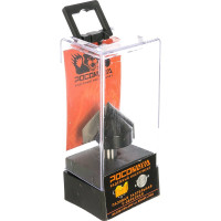 Фреза пазовая галтельная V-образная серия 1004 (32x32 мм; угол 90 град; хвостовик 8 мм) Росомаха 800405