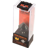 Фреза пазовая галтельная V-образная серия 1004 (25x25 мм; угол 90 град; хвостовик 8 мм) Росомаха 800404