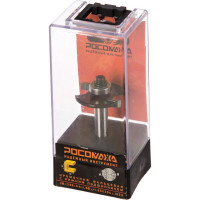 Фреза кромочная фальцевая с нижним подшипником серия 1023 (33x4x50 мм; хвостовик 8 мм) Росомаха 802304