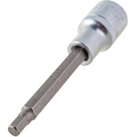 Головка со вставкой шестигранник 6 мм, 1/2", L=100 мм АвтоDело 39386 14980