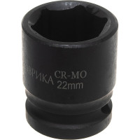 Головка торцевая Эврика 22мм 1/2 6-гранная ударная L=40мм ER-95715 940379