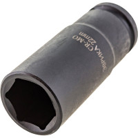 Головка торцевая Эврика 22мм 1/2 6-гранная ударная глубокая L=78мм ER-95815 940378