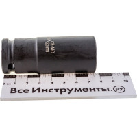 Головка торцевая Эврика 22мм 1/2 6-гранная ударная глубокая L=78мм ER-95815 940378