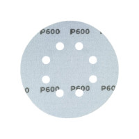 Диск шлифовальный KM10 (10 шт; 125 мм; P600; 8 отверстий; Velcro) БАЗ 960000141944