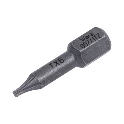 Бита Z TX6, 25 мм WERA WE-066301
