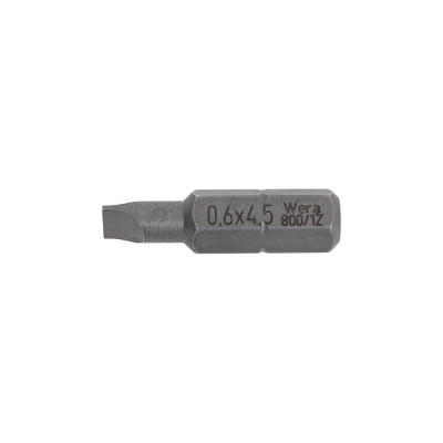 Бита Z SL0,6x4,5/25 мм WERA WE-072055
