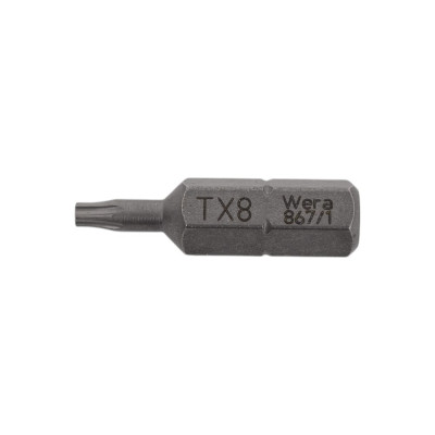 Бита Z TX8, 25 мм WERA WE-066495