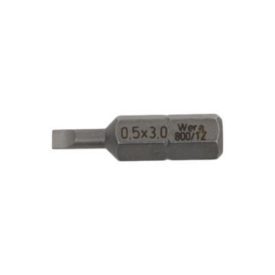 Бита SL0,5x3,0x25 мм WERA WE-056200