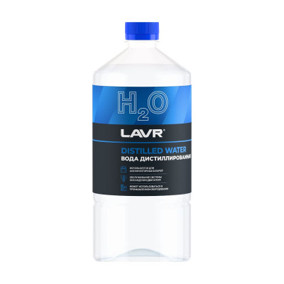 Вода дистиллированная 1000 мл LAVR Ln5001