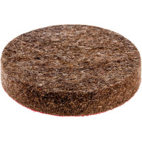 Насадка-круг войлочный грубошерстный с липучкой 125х20 мм АвтоDело 44058 14284