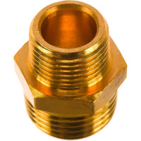 Соединитель резьбовой наруж. резьба 1/2x3/8 Эврика ER-MM08/06 935772