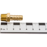 Штуцер пневматический наруж. резьба 1/4- елочка 8мм Эврика ER-MH04/05 935780