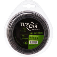 Леска для триммера Round DUO, Professional, 2.7 мм, 12м TUSCAR 10112527-12-1