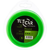 Леска для триммера Round, Standart, 1.65 мм, 15 м TUSCAR 10111316-15-1