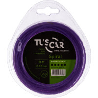 Леска для триммера Spiral, Professional, 2.0 мм, 15 м TUSCAR 10131520-15-1