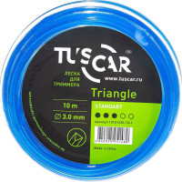 Леска для триммера Triangle, Standart, 3.0 мм, 10 м TUSCAR 10151330-10-1