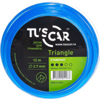 Леска для триммера Triangle, Standart, 2.7 мм, 12 м TUSCAR 10151327-12-1