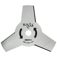 Нож для мотокосы BB0013, Standart, 255x25,4x3T, Multi TUSCAR 1030013212-3-2