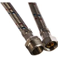 Гибкая подводка для воды НР 1/2" х ВР 3/8", длина 600 мм STOUT RG008P0SIG0LEB