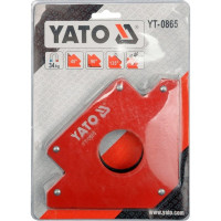 Магнитная струбцина сварочная 122x190x25 мм YATO YT-0865