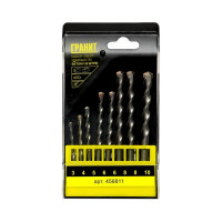 Набор сверл ударных по бетону (8 штук; 3-10 мм) ГРАНИТ 456811